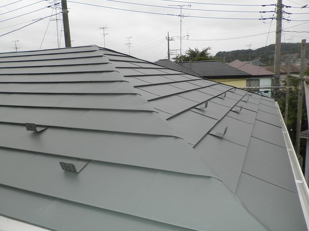 雨どい工事の施工写真